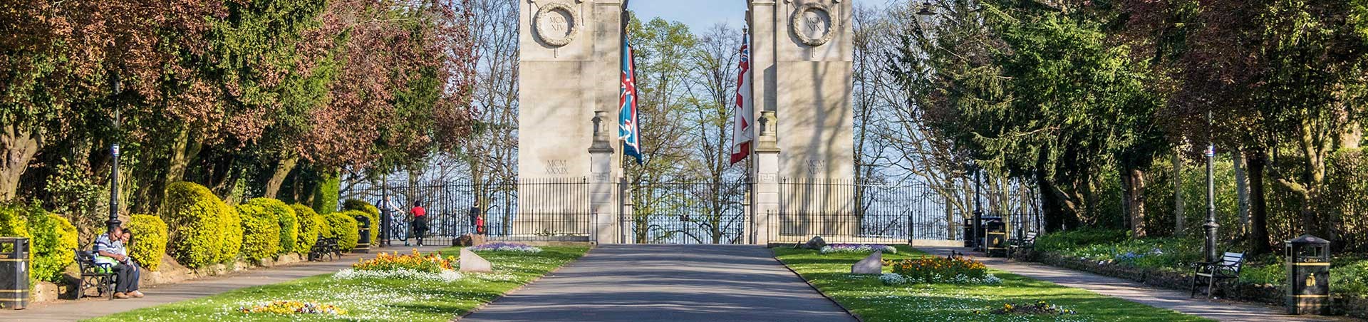 Leicester arch of remembrance